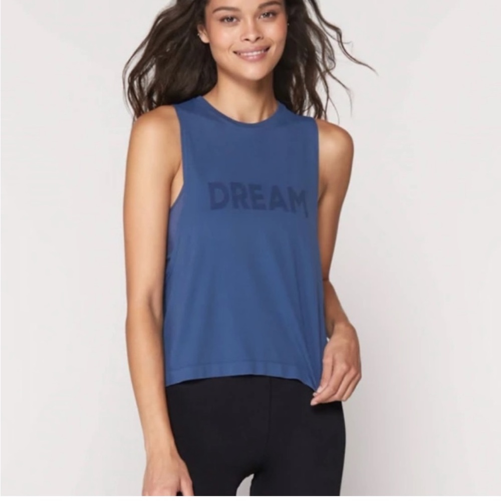Spiritual Gangster Dream Active Flow Tank in Faded Navy